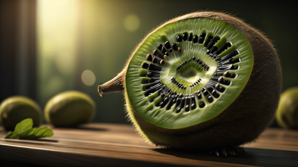 1. "Discover the many health benefits of kiwi fruit"2. "Get delicious kiwi recipes that are both nutritious and easy to make"3. "Find out why kiwi is packed with vitamins and minerals, including vitamin C and potassium"4. "Learn more about how kiwi can help support healthy digestion and immune function"5. "Add more kiwi to your diet with these simple tips and recipes"