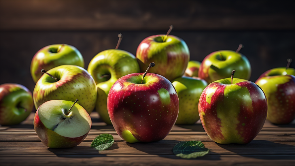 1) "Discover the health benefits of apples"2) "Top reasons why apples are the perfect snack"3) "Get delicious apple recipes for breakfast, lunch, and dinner"4) "Learn about different varieties of apples and their flavors"5) "Find out why an apple a day keeps the doctor away"