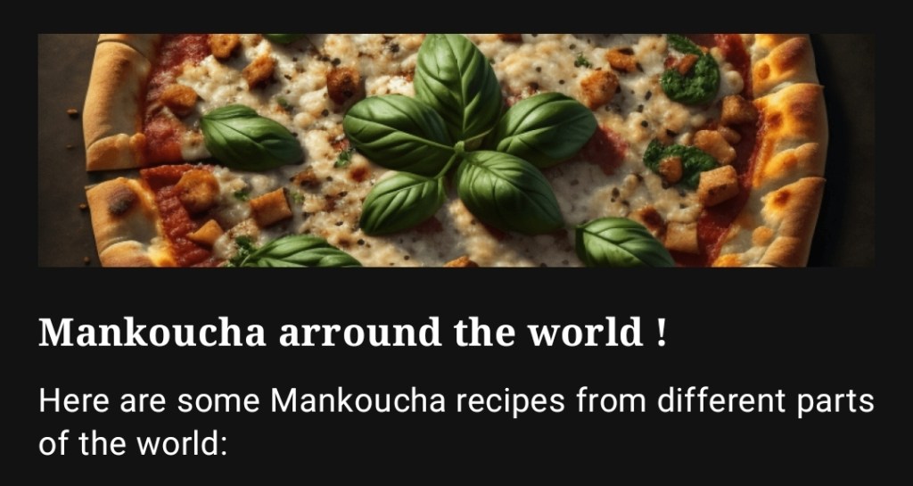 Deliciously Diverse Mankoucha: Discover Global Variations of this Mouthwatering Flatbread