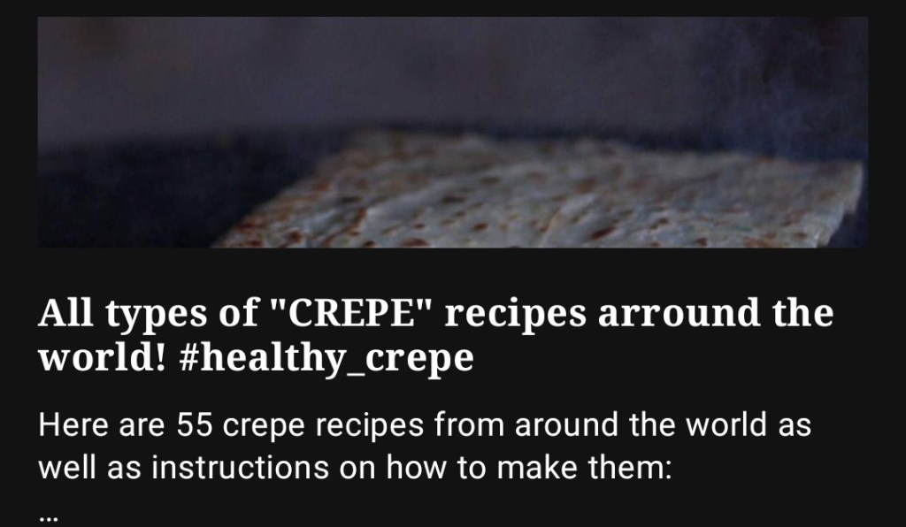 Culinary Artistry Unleashed: Discover the Delightful World of Crêpes