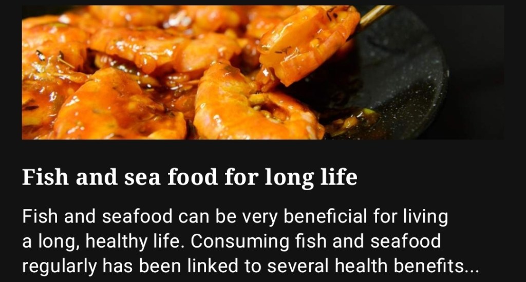 From Sea to Plate: Delighting in the Wholesome Goodness of Fish and Seafood for Longevity