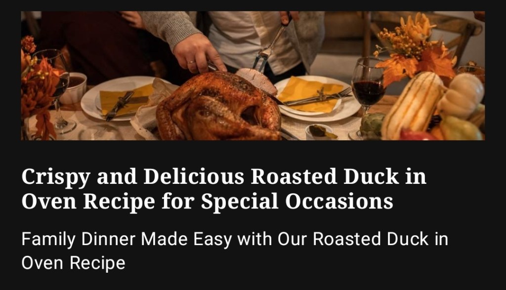 This image showcases a beautifully roasted duck, cooked to perfection. The skin is bronzed and crispy, encasing succulent and moist meat beneath. The rich aromas and vibrant colors display the exquisite craftsmanship involved in preparing this dish. With its tender and flavorful meat, this roasted duck is a true culinary masterpiece, ready to delight the taste buds and elevate your dining experience