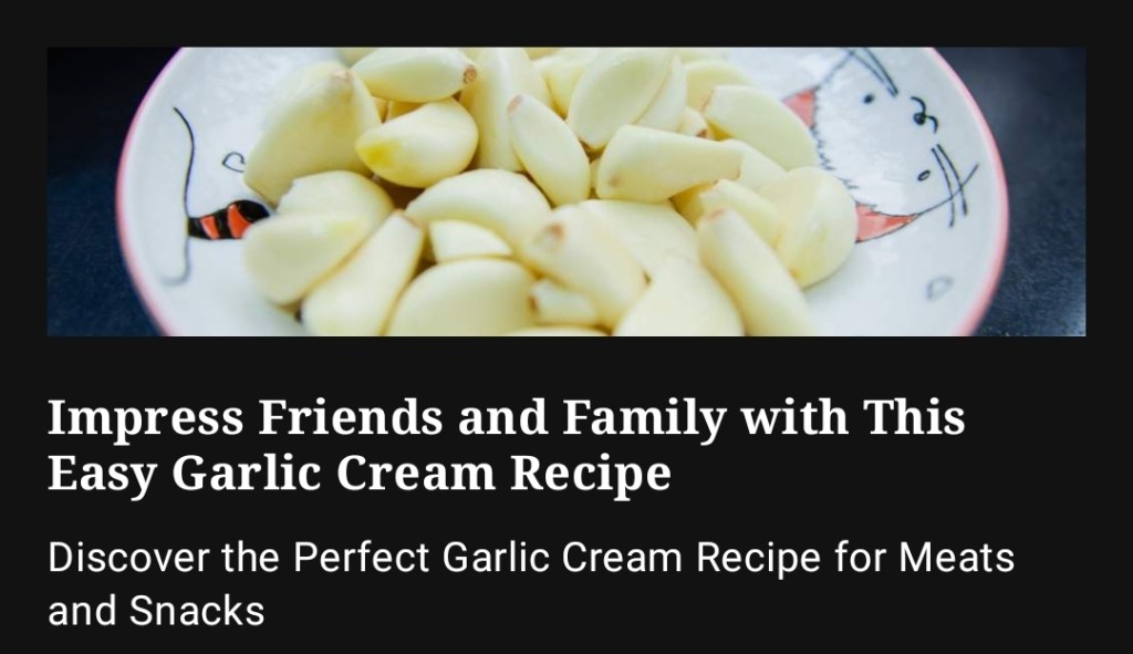 A scrumptious garlic recipe, showcasing the flavorful potential and culinary versatility of this aromatic ingredient